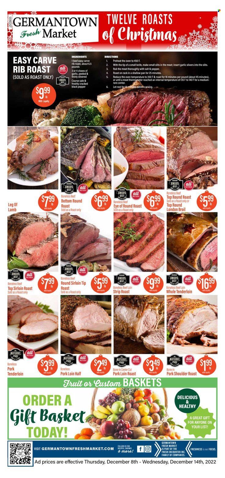 Germantown Fresh Market (OH) Weekly Ad Flyer Specials December 8 to December 14, 2022