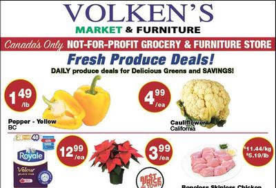 Volken's Market & Furniture Flyer December 14 to 20