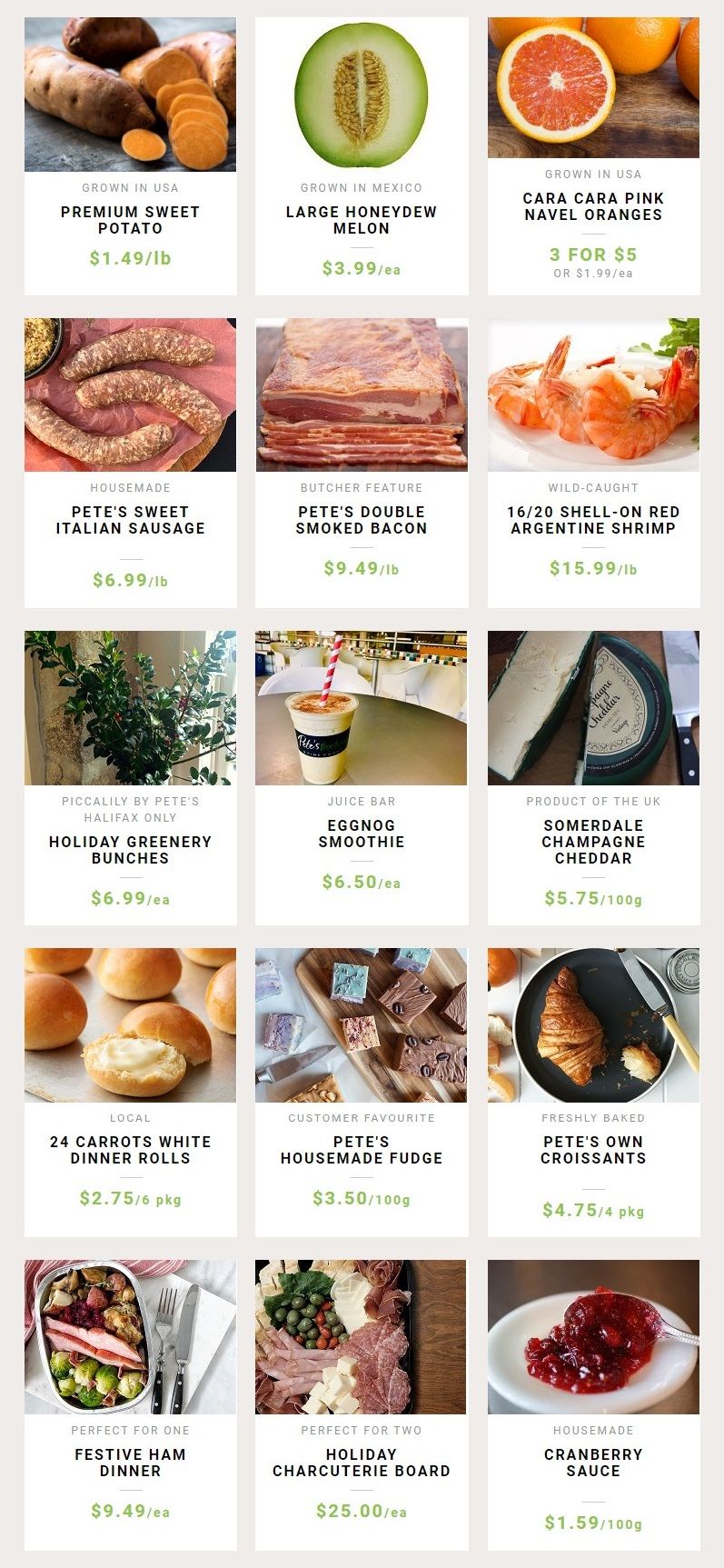 Pete's Fine Foods Flyer December 15 to 28