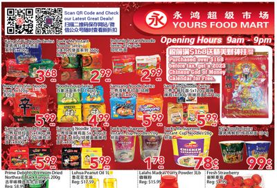 Yours Food Mart Flyer December 16 to 22