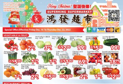 Superking Supermarket (North York) Flyer December 16 to 22