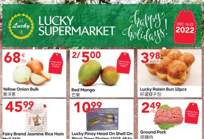 Lucky Supermarket (Edmonton) Flyer December 16 to 22