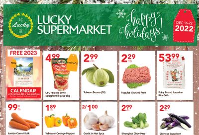 Lucky Supermarket (Winnipeg) Flyer December 16 to 22