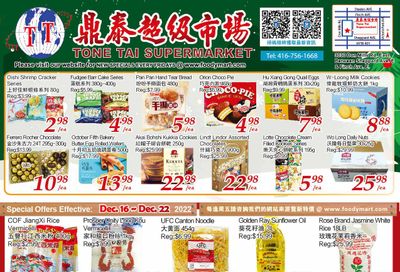 Tone Tai Supermarket Flyer December 16 to 22
