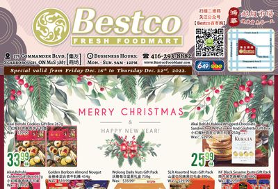 BestCo Food Mart (Scarborough) Flyer December 16 to 22