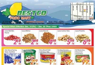 BestCo Food Mart (Etobicoke) Flyer December 16 to 22