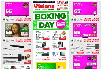 Visions Electronics Flyer December 16 to 22