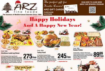 Arz Fine Foods Flyer December 16 to 22