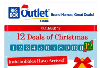 Big Box Outlet Store Daily Deals Flyer December 17