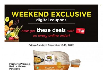 Cub Foods (MN) Weekly Ad Flyer Specials December 16 to December 18, 2022