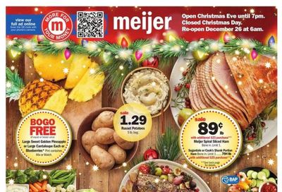 Meijer (WI) Weekly Ad Flyer Specials December 18 to December 24, 2022