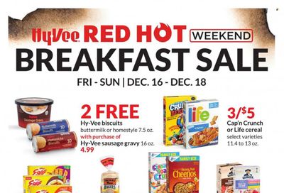 Hy-Vee (IA, IL, MN, MO, SD) Weekly Ad Flyer Specials December 16 to December 18, 2022