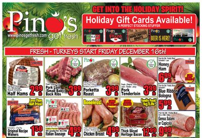 Pino's Flyer December 17 to 23