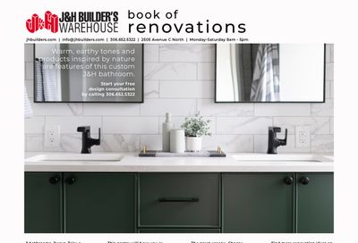 J&H Builder's Warehouse Book Of Renovations Flyer December 17 to January 31