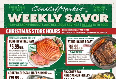 Central Market (TX) Weekly Ad Flyer Specials December 14 to December 24, 2022
