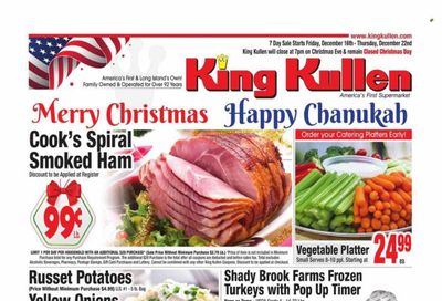 King Kullen (NY) Weekly Ad Flyer Specials December 16 to December 22, 2022