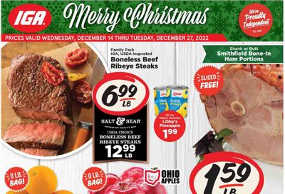 IGA (AL) Weekly Ad Flyer Specials December 14 to December 27, 2022