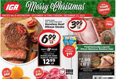 IGA (VA) Weekly Ad Flyer Specials December 14 to December 27, 2022