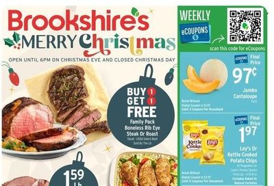 Brookshires (AR, LA, TX) Weekly Ad Flyer Specials December 14 to December 20, 2022