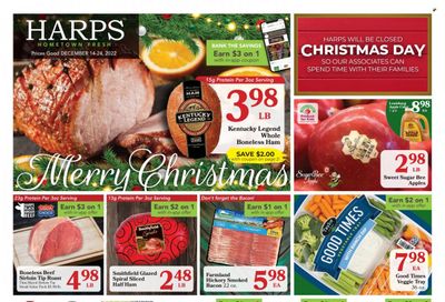 Harps Hometown Fresh (AR, MO, OK) Weekly Ad Flyer Specials December 14 to December 24, 2022