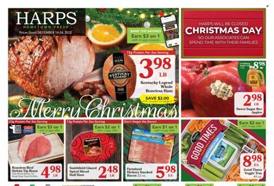 Harps Hometown Fresh (OK) Weekly Ad Flyer Specials December 14 to December 24, 2022