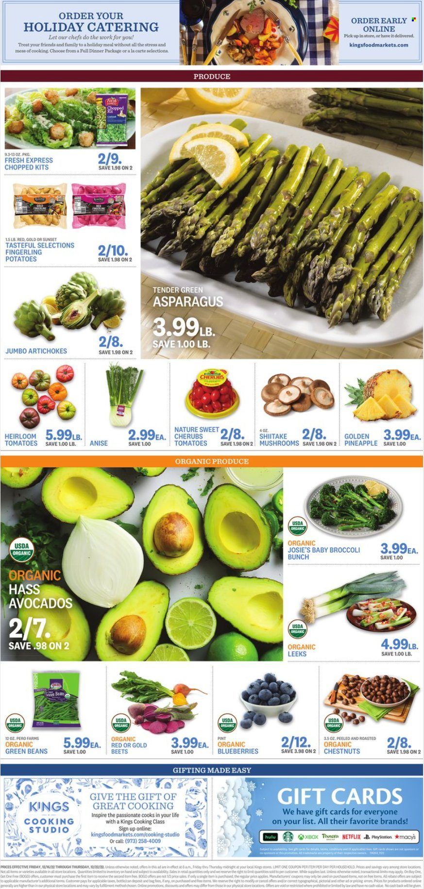 Kings Food Markets (CT, NJ, NY) Weekly Ad Flyer Specials December 16 to December 22, 2022