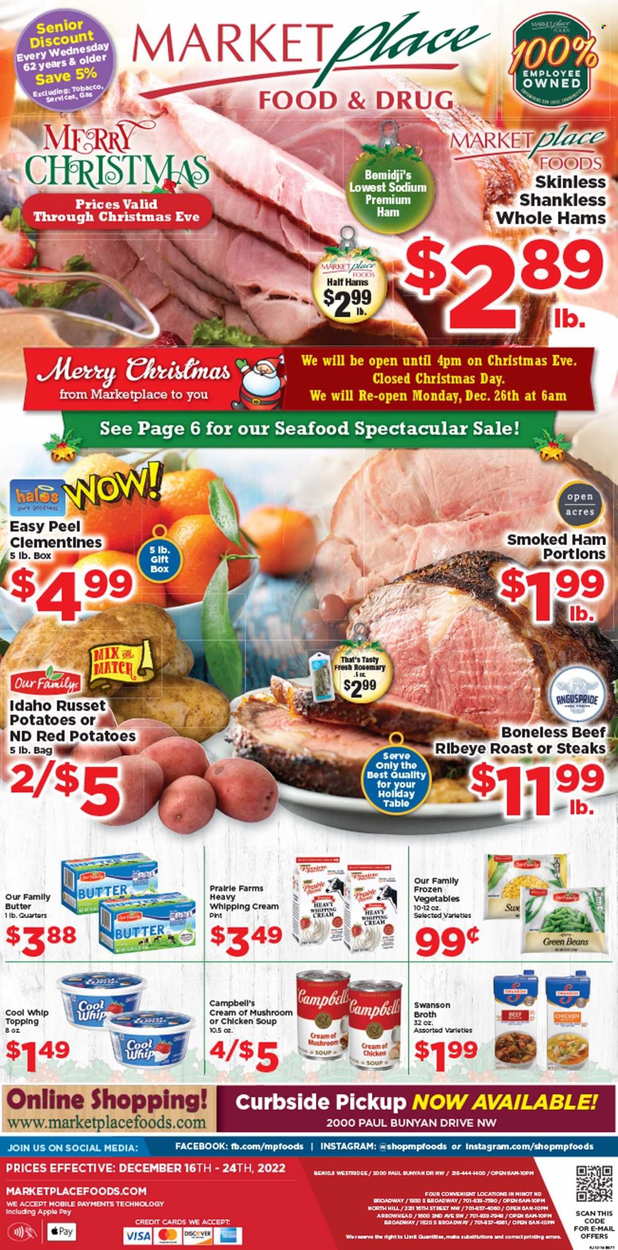 Marketplace Foods (MN) Weekly Ad Flyer Specials December 16 to December 24, 2022
