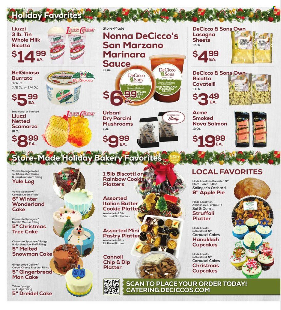 DeCicco & Sons (NY) Weekly Ad Flyer Specials December 16 to December 29, 2022