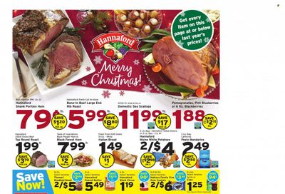 Hannaford (VT) Weekly Ad Flyer Specials December 18 to December 24, 2022