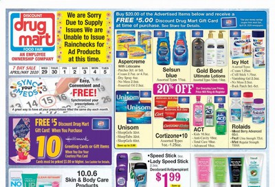 Discount Drug Mart Weekly Ad & Flyer April 29 to May 5