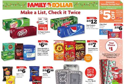 Family Dollar Weekly Ad Flyer Specials December 18 to December 24, 2022