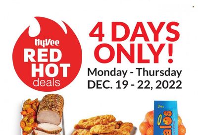 Hy-Vee (IA, IL, MN, MO, SD) Weekly Ad Flyer Specials December 19 to December 22, 2022