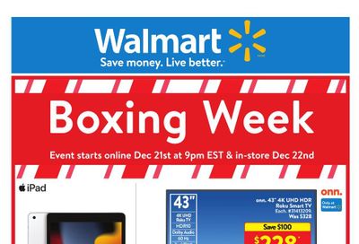 Walmart Boxing Day/Week Flyer December 21 to 28, 2022