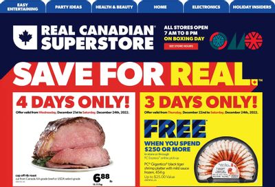 Real Canadian Superstore (ON) Flyer December 22 to 28