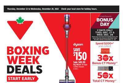 Canadian Tire (QC) Flyer December 22 to 28
