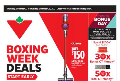 Canadian Tire (ON) Flyer December 22 to 29