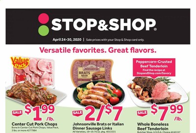Stop & Shop Weekly Ad & Flyer April 24 to 30