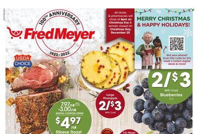 Fred Meyer Weekly Ad Flyer Specials December 21 to December 27, 2022