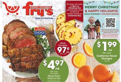 Fry’s (AZ) Weekly Ad Flyer Specials December 21 to December 27, 2022