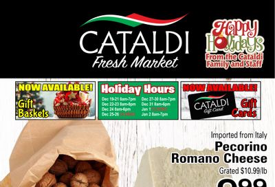 Cataldi Fresh Market Flyer December 21 to 27