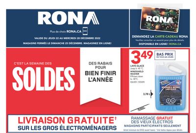 Rona (QC) Flyer December 22 to 28