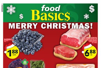 Food Basics Flyer December 22 to 28