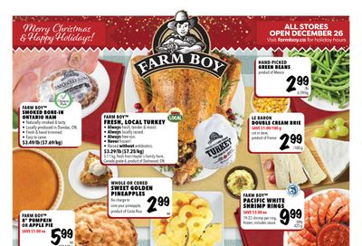 Farm Boy Flyer December 22 to 28