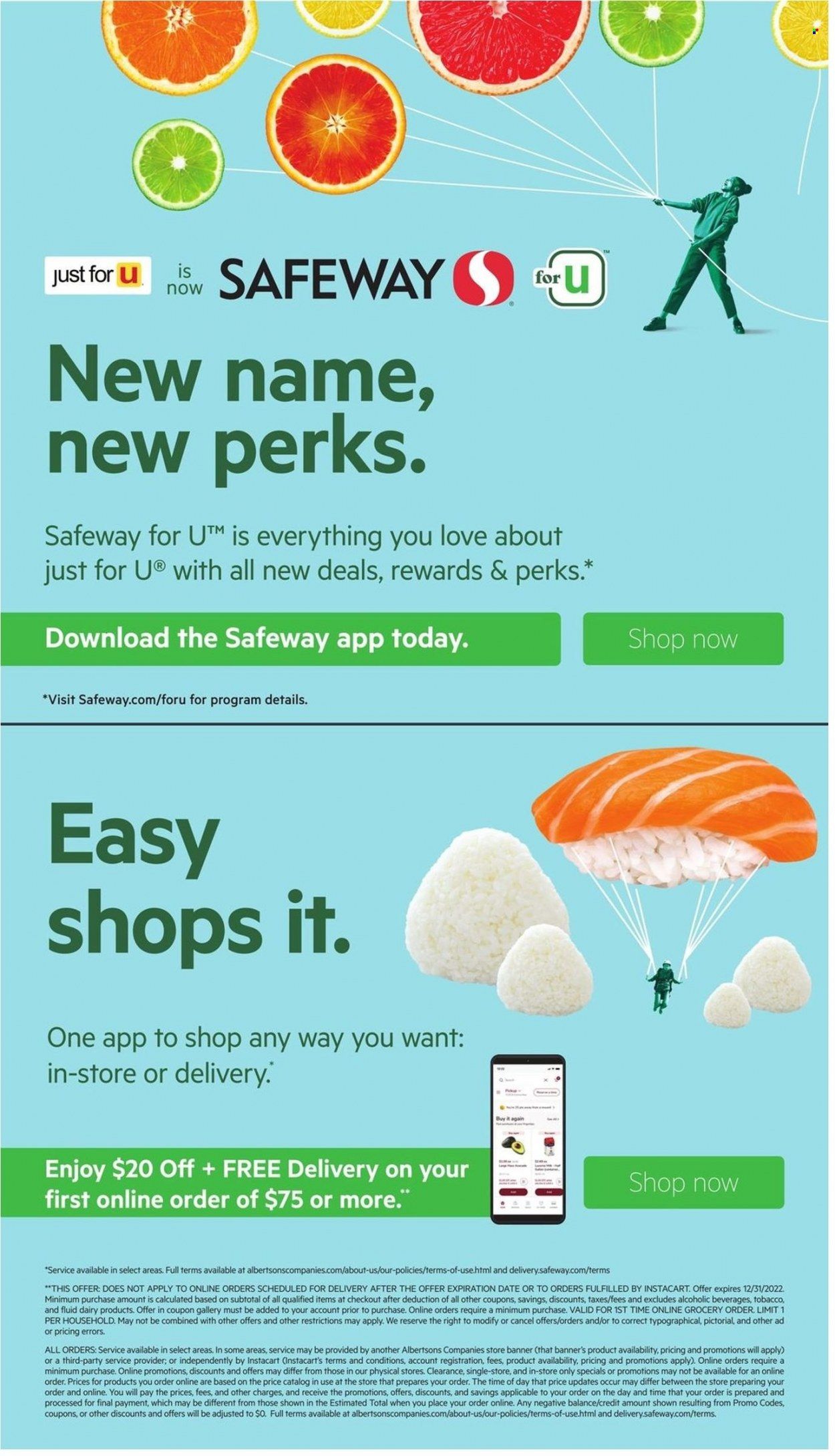 Safeway (CO) Weekly Ad Flyer Specials December 21 to December 25, 2022