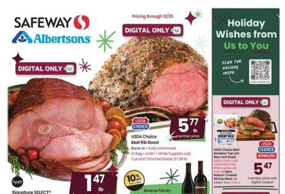 Safeway (WA) Weekly Ad Flyer Specials December 21 to December 25, 2022