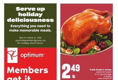 Independent Grocer (West) Flyer December 22 to 28