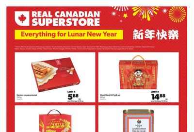 Real Canadian Superstore (ON) Everything For Your Lunar New Year Flyer December 22 to January 25