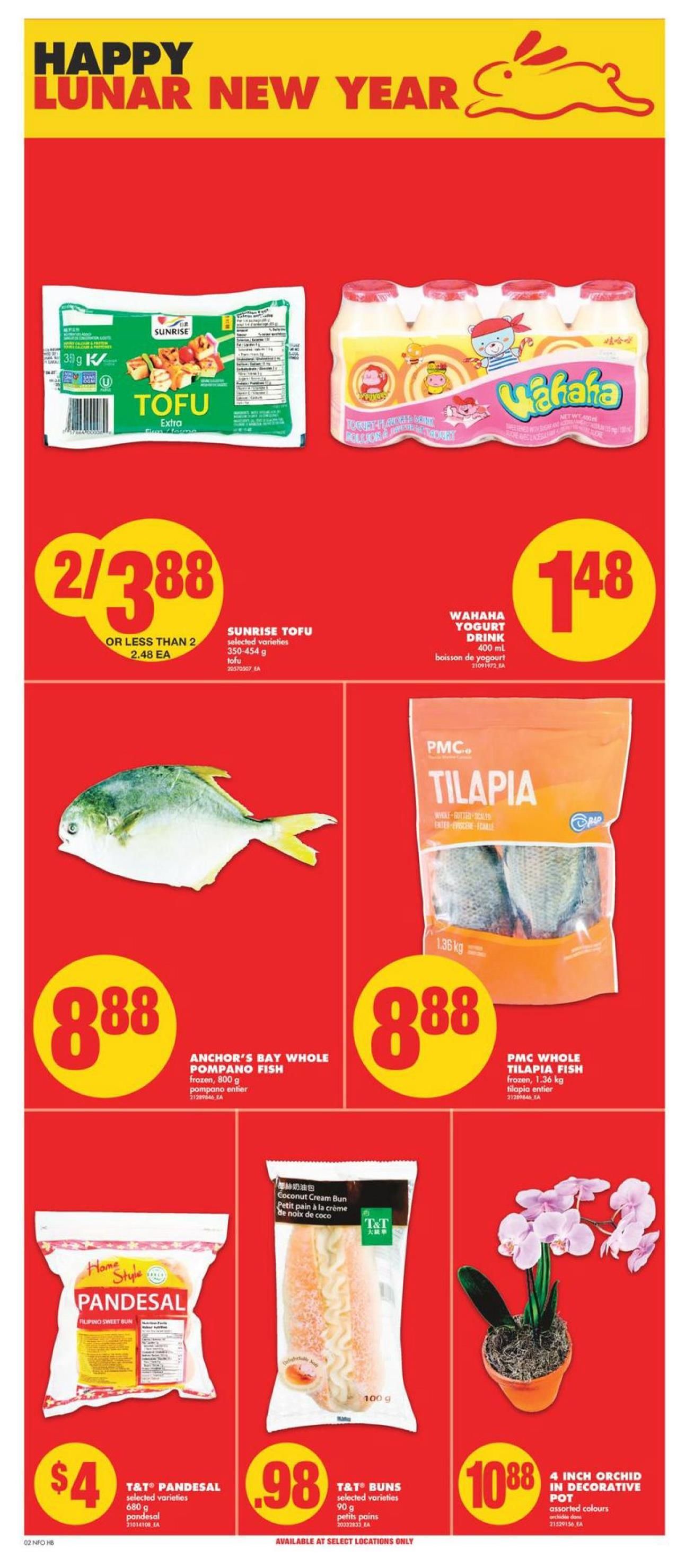 No Frills (ON) Happy Lunar New Year Flyer December 22 to January 25