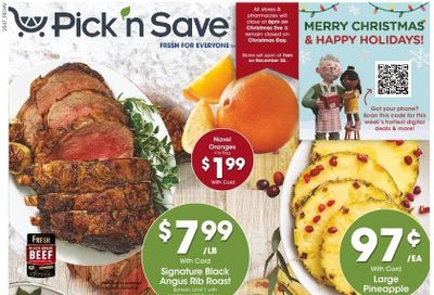 Pick ‘n Save (WI) Weekly Ad Flyer Specials December 21 to December 27, 2022
