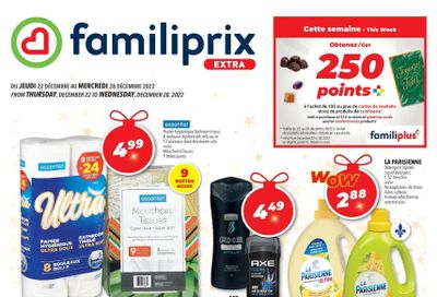 Familiprix Extra Flyer December 22 to 28